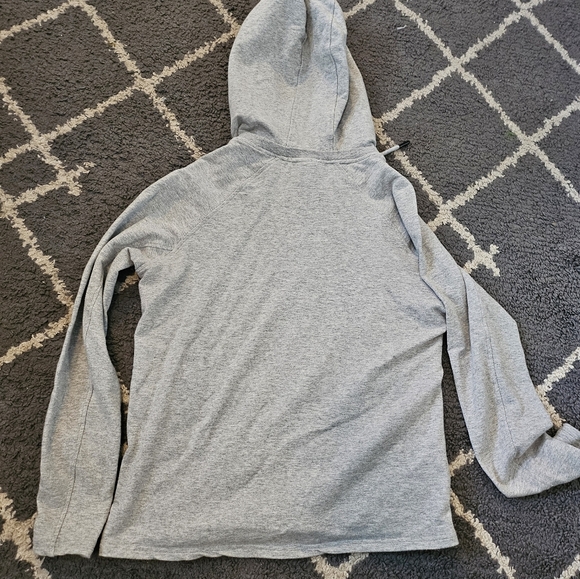 Zyia Active Combo Pocket Sweatshirt Grey Quilted Hooded Size XS - Picture 4 of 8